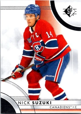 2023-24 SP Authentic #28 Nick Suzuki - Image 1 of 2