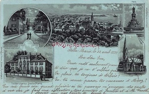 Schweiz - RORSCHACH (SG) Litho - Jahr 1899 - Verlag Herm. Honer - Picture 1 of 2