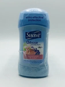 Special Suave Sweet Pea & Violet Invisible Solid Deodorant 1.4oz Each PACK OF 6 - Picture 1 of 4