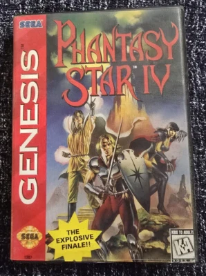 Phantasy Star IV (Sega Genesis, 1994) - Image 1 of 4