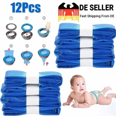 12er Set Nachfüllbeutel kompatibel mit LitterLocker, Littycat Nachfüllkassetten - Bild 1 von 4