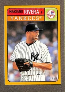 2019 Topps Brooklyn Collection 582 Montgomery Club #9 Mariano Rivera Gold SP /50 - Picture 1 of 3