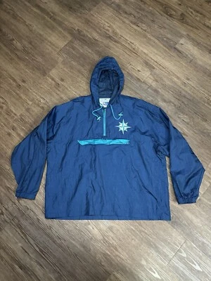 Vintage Pro Player Seattle Mariners Windbreaker Jacket Size XL MLB 90s - Image 1 of 4