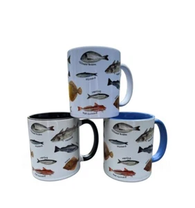 Einzigartige Fischarten Tasse - Auswahl aus 3 Becherfarben - Bild 1 von 10
