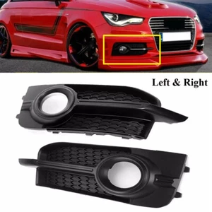 Front Bumper Fog Light Grille Cover For Audi A1 8X/8XA 2011-2014 S-Line - Picture 1 of 35