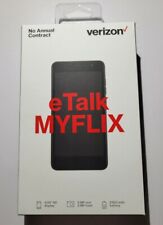 Verizon Takumi Kazn20Pp e-Talk MyFlix Prepaid Phone - Black