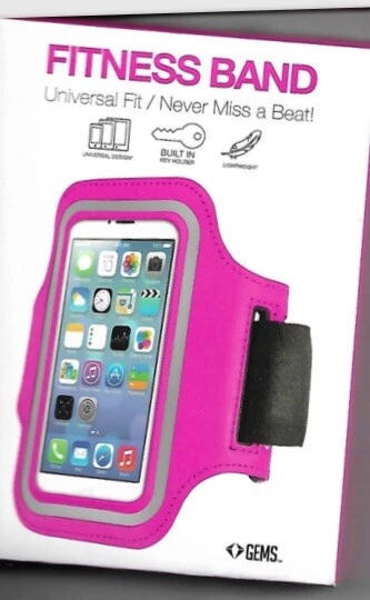 Новый GEMS фитнес-браслет универсальный фитнес упражнения повязка на руку (розовый) - Изображение 1 из 2