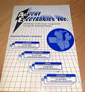 Alter ADVENT ELEKTRONIK Katalog - HALBLEITER / KONDENSATOREN 320 Seiten - Bild 1 von 12