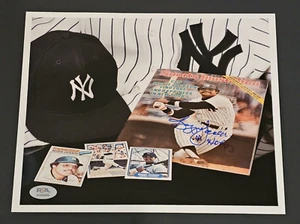 REGGIE JACKSON Signed 8x10 Photo-HALL OF FAME-NEW YORK YANKEES-PSA - Picture 1 of 3