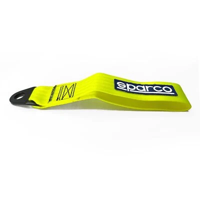 Performance Towing Strap - Neon Yellow - Max. 2000kg - 16mm Hole - Image 1 of 4