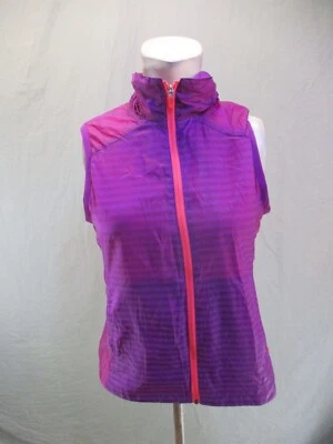 NIKE DRI-FIT GOLF Talla M Mujer 100% Nylon Cremallera Completa Bolsillo Chaleco Atlético 549 Foto 1 de 4