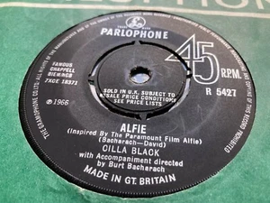 CILLA BLACK RARE MINTY ORIG VINYL 45 " ALFIE " 1966 PARLOPHONE R 5427 UKONLYPOST - Picture 1 of 11