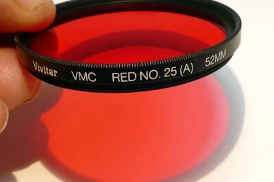 Vivitar VMC 52mm Filter Red  R2 25A made in Japan Multi-Coated - Image 1 of 4