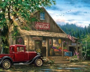 ROMPECABEZAS COMPLETO SPRINGBOK "COUNTRY GENERAL STORE" 1000 PIEZAS - Imagen 1 de 3