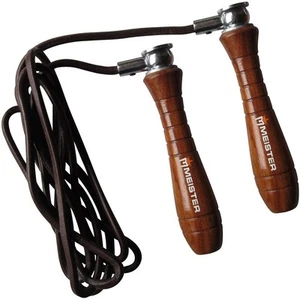 MEISTER PRO VELOCIDAD GIRATORIA CUERDA PESADA Madera Salto de cuero Salto AJUSTABLE - Imagen 1 de 2