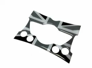 Gery Union Jack Interior Dashboard Control Switches Panel sticker for R56 09~13 - Bild 1 von 5