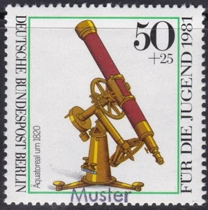 Specimen, Berlin Sc9NB177 Optical Instrument, Equatorial Telescope 1820, Science - Picture 1 of 1