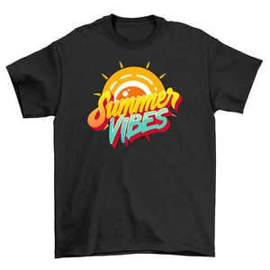 Summer '98 feel T-Shirt: Funny, Sunny and Lighthearted! 100% Cotton, Unisex Tee - Picture 1 of 46