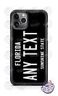 Florida Blk Auto License Plate Phone Case For Iphone 14 Samsung A32 Google
