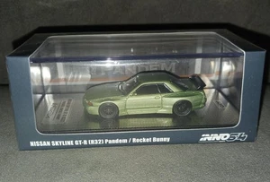 Inno64 1/64  Nissan Skyline GT-R R32 Pandem Rocket Bunny Millenium Jade - Picture 1 of 4