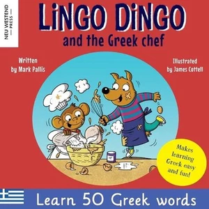 Lingo Dingo and the Greek chef: Laugh as you learn Greek for kids: Greek books f - Picture 1 of 1