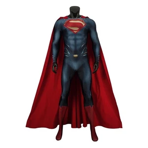 DC Superman Conjunto Mono Musculoso Body Capa Halloween Paty Disfraz Juegos con disfraces - Imagen 1 de 16