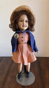 Deanna Durbin Doll By Ideal Toy Co. 15”. 1930’s. Great Condition  - Picture 1 of 19