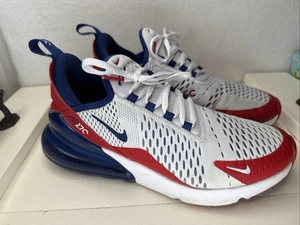 Nike Air 27c Rojo Blanco Y Azul Talla 8 - Imagen 1 de 6