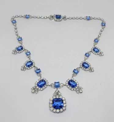 Ожерелье с сапфиром QVC Smithsonian Institution Collection ограниченный выпуск зал - Изображение 1 из 4