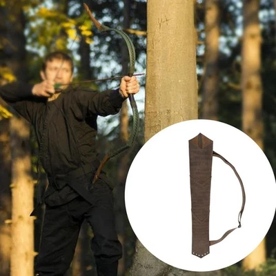 Medieval Back Quiver Portable Target Practicing Adjustable - image 1 of 4