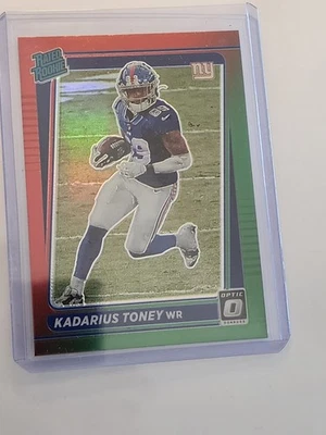 2021 Panini Donruss - Rated Rookie Kadarius Toney #P-264 Optic Holo Purple... - Image 1 of 2