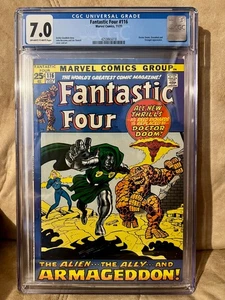 Fantastic Four #116 cgc 7.0 Doctor Doom / Stranger/Overmind - Bild 1 von 1