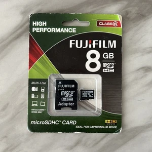 Fujifilm 8gb Micro SDHC CARD - Picture 1 of 3