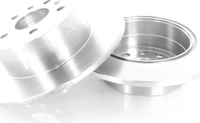 2x Solid Brake Discs Rear Right and Left for OPEL VECTRA B 2.0 16V/2.5 1995-2002 - Image 1 of 4