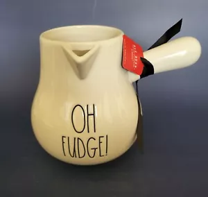 A Christmas Story "Oh Fudge!" Cocoa Serving Pot Rae Dunn Original Tag Never Used - Picture 1 of 4