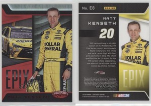 2016 Certified Epix Mirror Red /75 Matt Kenseth #E8 HOF