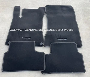 Mercedes Benz New A 220 A 35 AMG 2019-2022 Floor Mat Set 4 OE 17768051007C70 - Foto 1 di 4