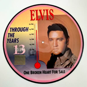ELVIS PRESLEY, 12" Picture Disc, THROUGH THE YEARS, VOLUME 13, ONE BROKEN HEART - Picture 1 of 3