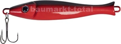 Rhino Big Head Pilker schwarz/rot 200g Norwegenpilker Dorschpilker Köhler - Bild 1 von 3