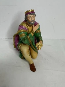 The Franklin Mint The Nativity GASPAR 1989 Christmas Replacement King Figurine - Picture 1 of 7
