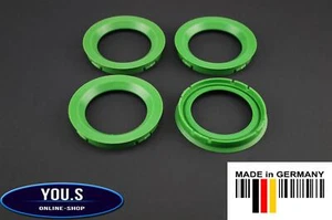 4 Centering Ring Spacer Rings 73,0 - 52,1 MM CMS DBV Proline Wheels Schmidt FZ40 - Picture 1 of 2