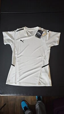 彪马DryCell团队杯足球球衣女式S彪马白色短袖  — 第 1/4 张图片