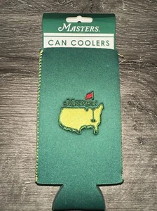 Masters Golf Set of 2 Can Coolers Beer Caddy From Augusta National Tall Slim Can - Picture 1 of 2