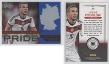 2015-16 Panini Select National Pride Blue Prizm /299 Lukas Podolski #20