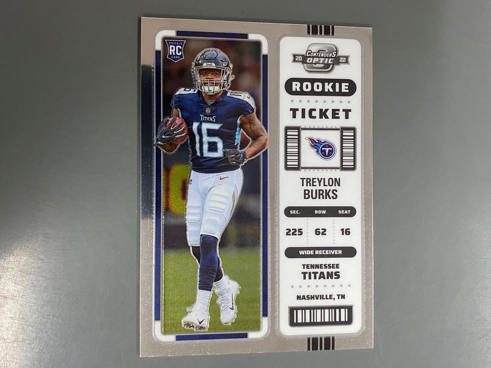 Treylon Burks 2022 Contenders Optic Rookie RC Tennessee Titans #94 N28