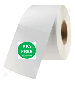 5000 Labels (10 Rolls) 4" x 6" Direct Thermal Labels 101 x 152mm - Picture 1 of 5