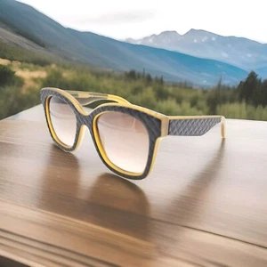 GAFAS DE SOL BOTTEGA VENETA BV 297/S TG5JD MARRÓN MIEL 52-22-140 ITALIA. $350.00. - Imagen 1 de 5
