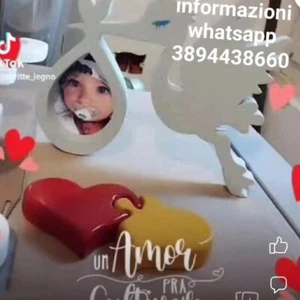 SCRITTE IN LEGNO CON NOME PERSONALIZZABILE - IDEE REGALO - Foto 1 di 5