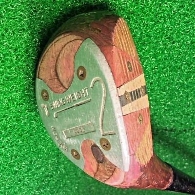 Vintage WILSON 2-Wood 4300 SWING WEIGHT Wood Head Golf Club Men's RH Reg. - Image 1 of 4