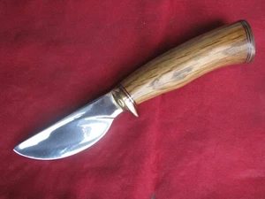 Cuchillo de caza Irvin Campbell IRBI personalizado hecho a mano punto de caída con funda - Imagen 1 de 11